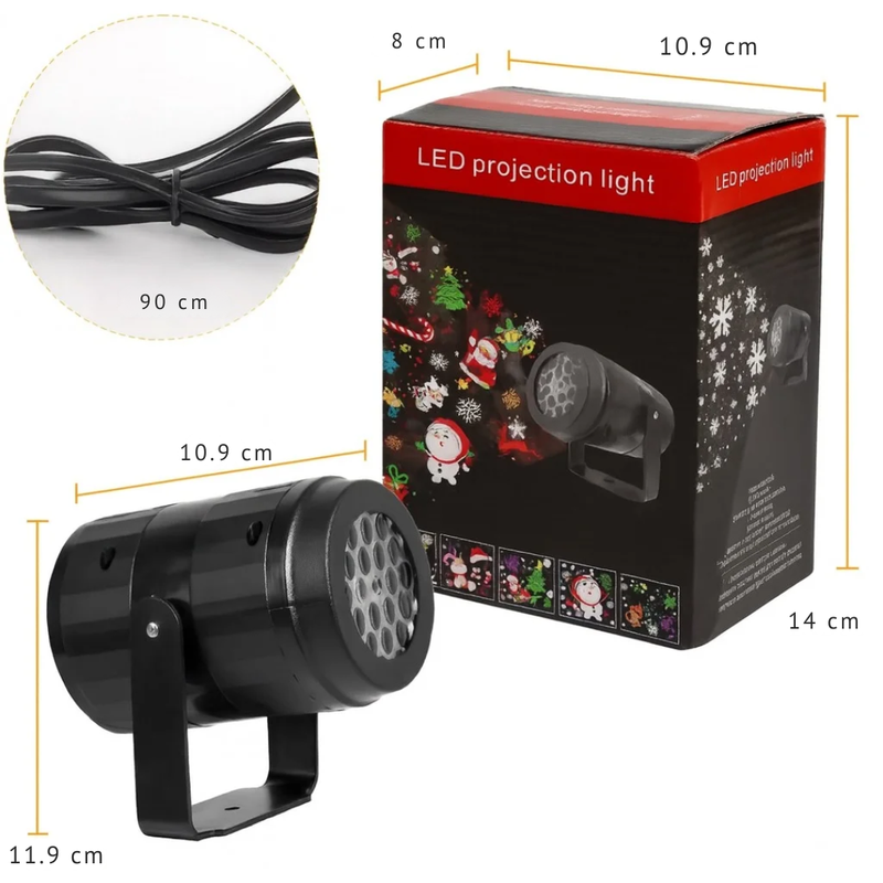 Proyector de Luces Navideñas
