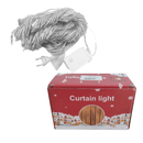 Cortina Tira de 240 Luces LED Navideñas Cálidas 3m x 3m- en oferta