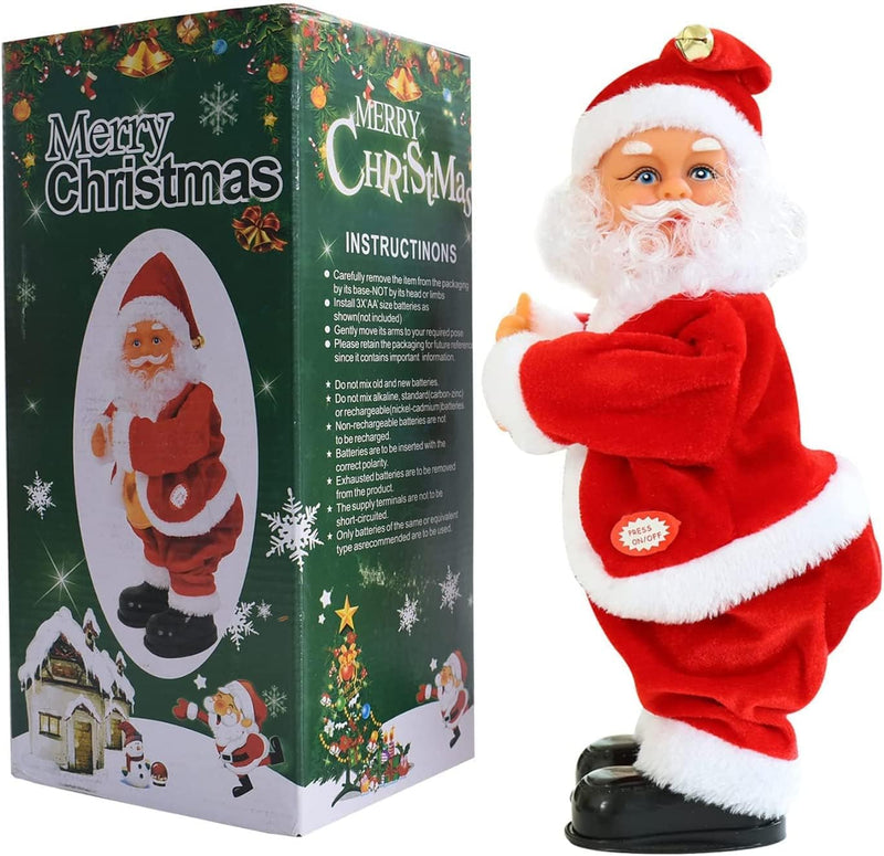 PAPA NOEL BAILARIN PARA DECORACIÓN O REGALO