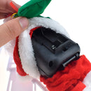 Papa Noel subiendo las Escaleras