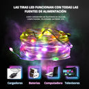 Luces Smart Bluetooth 10 Metros 100 Leds App Control Colores