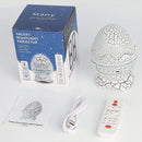 PROYECTOR PARLANTE HUEVO DE DRAGÓN DINO CON ALTAVOZ PARLANTE BLUETOOTH