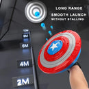 Escudo con hidrogel del capitán america