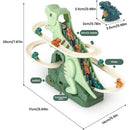 DINO TOBOGAN MONTAÑA RUSA ESCALADA DE DINOSAURIOS JUGUETE NIÑOS NAVIDAD VIRAL